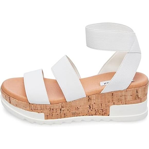 STEVE MADDEN Women Bandi Wedge Sandal - 7.5 - Picture 2 of 7